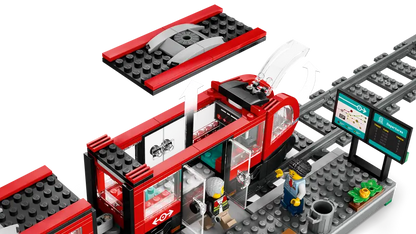 Lego City 60423 Tramvaj s postajo