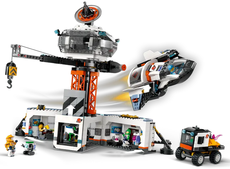 Lego City 60434 Vesoljska postaja in izstrelitvena ploščad za rakete