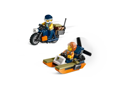 Lego City 60437 Helikopter v postojanki raziskovalca džungle