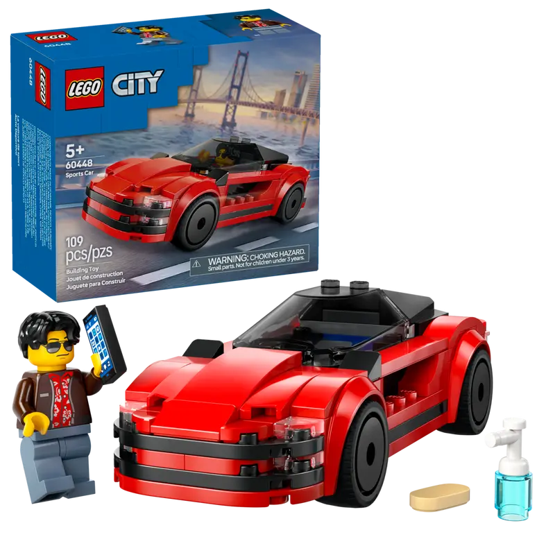 Lego City 60448 Rdeči športni avtomobil