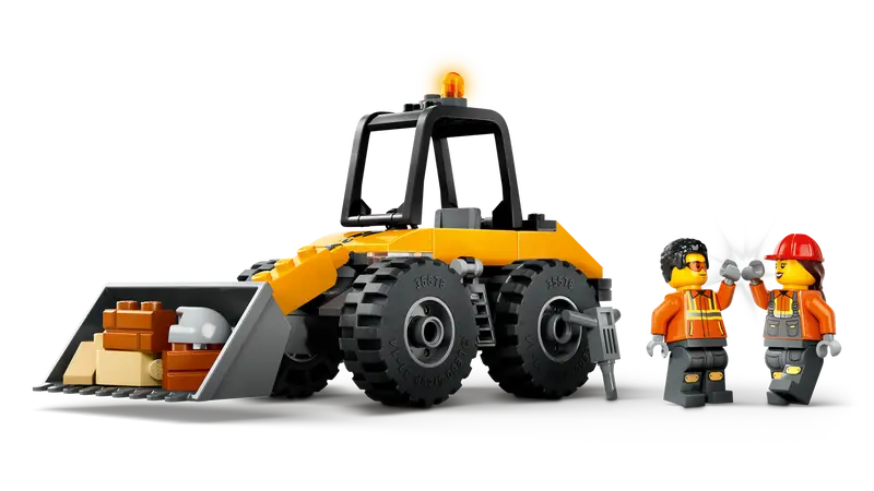 Lego City 60450 Rumeni gradbeni nakladalnik s kolesi