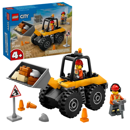 Lego City 60450 Rumeni gradbeni nakladalnik s kolesi