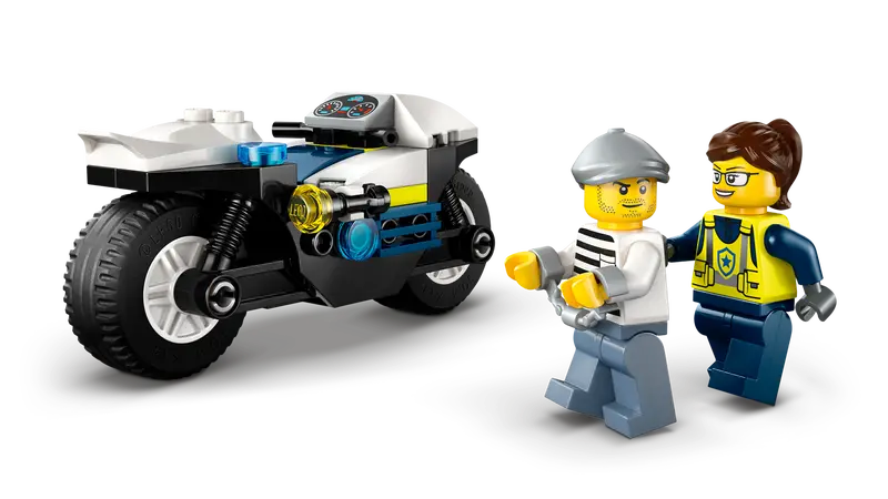 Lego City 60455 Pregon s policijskim motorjem