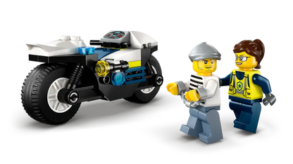 Lego City 60455 Pregon s policijskim motorjem