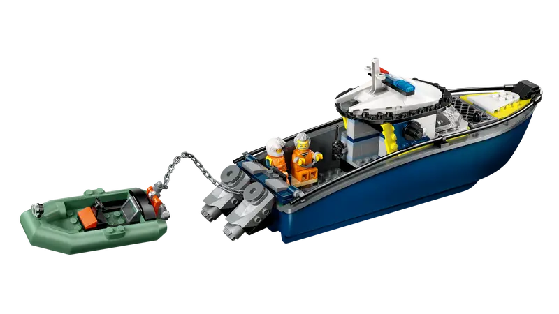 Lego City 60456 Pregon s policijskim čolnom