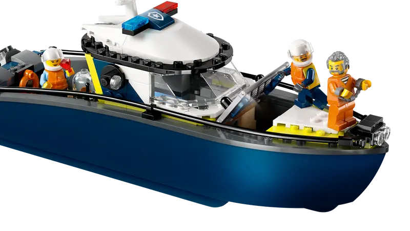 Lego City 60456 Pregon s policijskim čolnom