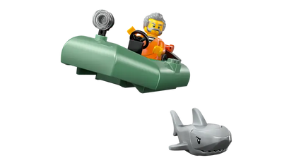 Lego City 60456 Pregon s policijskim čolnom