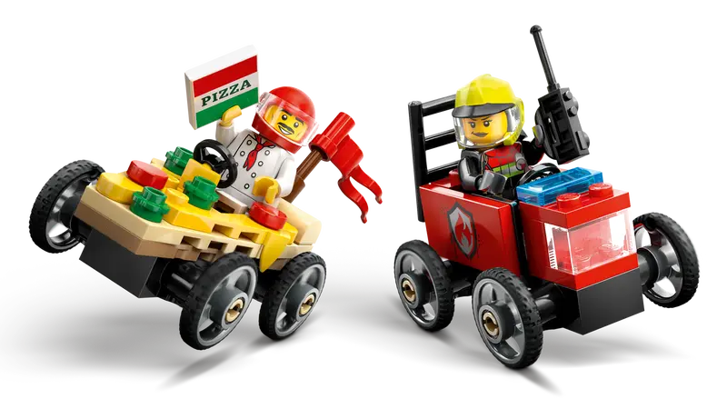 Lego City 60458 Paket dirkalnih vozil picopek proti gasilcu