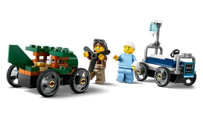 Lego City 60459 Paket dirkalnih vozil letalo proti bolniški postelji