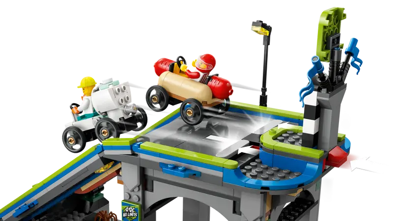Lego City 60460 Brez meja: Klančina za dirkanje z avtomobilčki