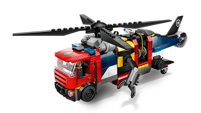 Lego City 60462 Remiks helikopter, gasilsko vozilo in podmornica