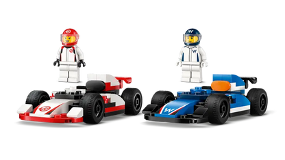 Lego City 60464 Dirkalnika Williams Racing F1 in Haas F1