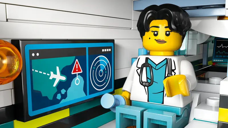 Lego City 60465 Reševalno letalo za nujne primere