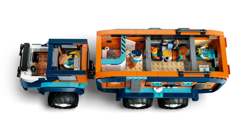Lego City 60471 Tovornjak z znanstvenim laboratorijem za arktične raziskovalce