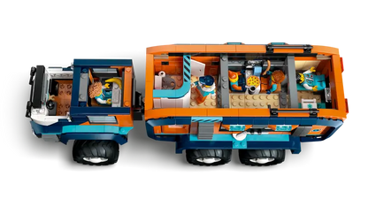 Lego City 60471 Tovornjak z znanstvenim laboratorijem za arktične raziskovalce