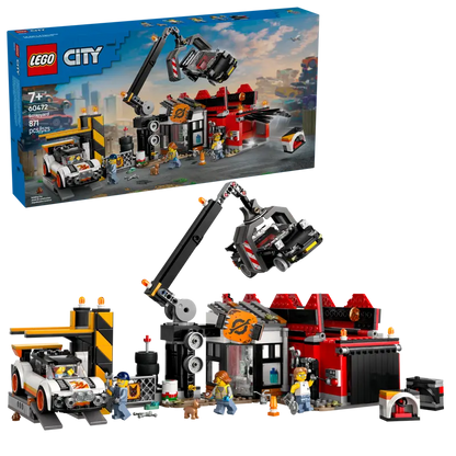 Lego City 60472 Odpad z avtomobili