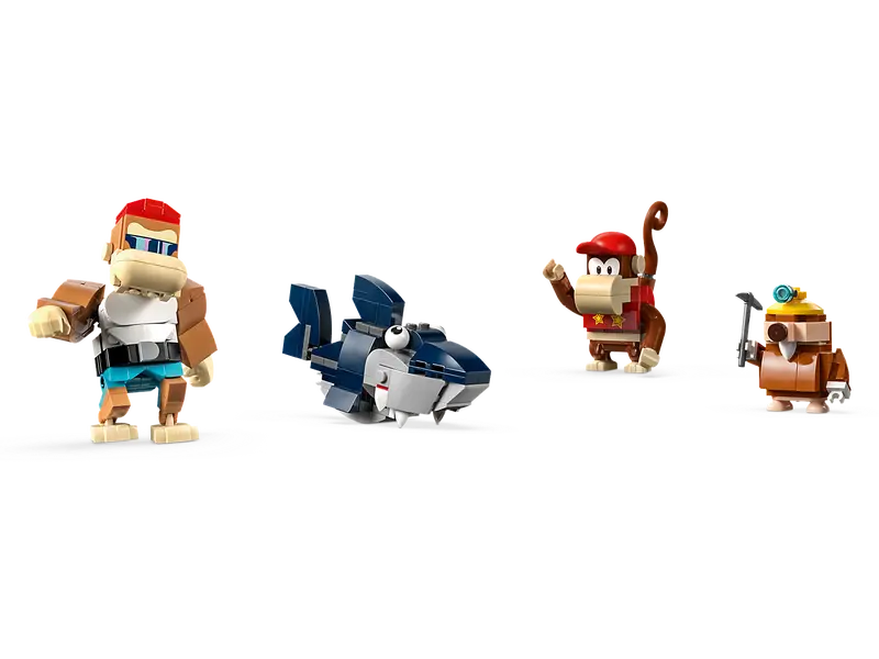 Lego Super Mario 71425 Razširitveni komplet Diddy Kongova vožnja z rudniškim vozičkom