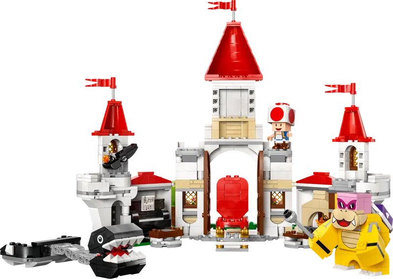 Lego Super Mario 71435 Spopad z Royem na Peachinem gradu
