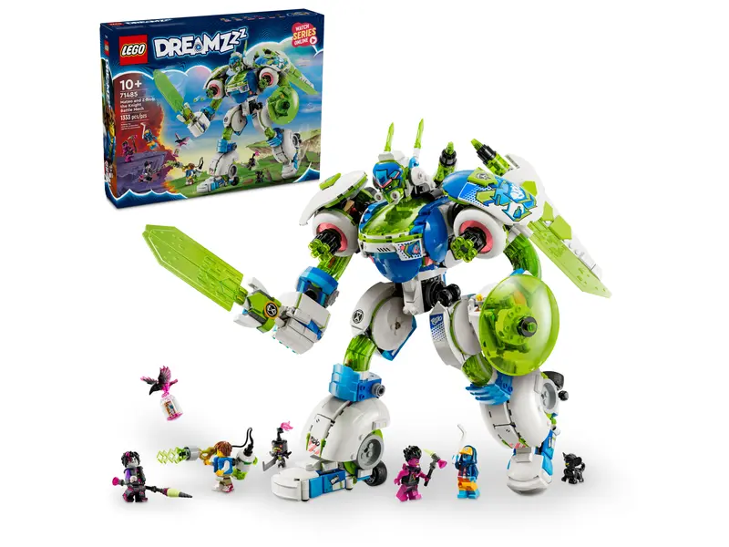 LEGO Dreamzzz 71485 Mateov in Z-Blobov viteški robotski oklep