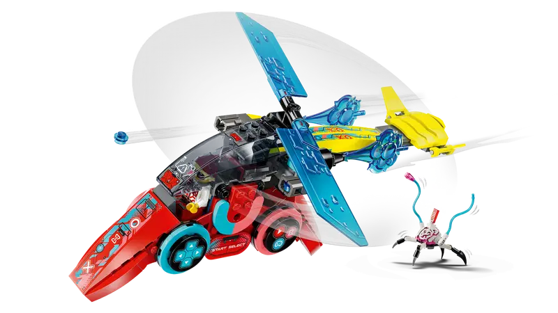 LEGO Dreamzzz 71489 Cooperjev reaktivec z igričarskim krmilnikom