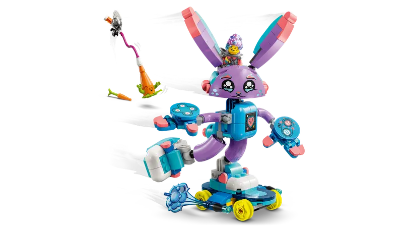 LEGO Dreamzzz 71490 Izzie in igričarski zajček Bunchurro