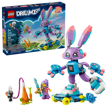 LEGO Dreamzzz 71490 Izzie in igričarski zajček Bunchurro