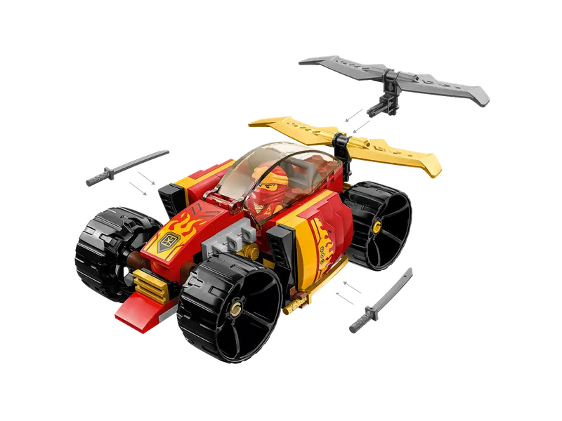 Lego Ninjago 71780 Kaijev ninja dirkalni EVO