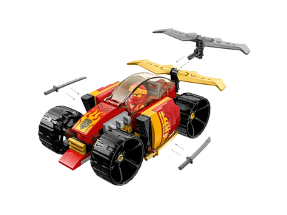 Lego Ninjago 71780 Kaijev ninja dirkalni EVO