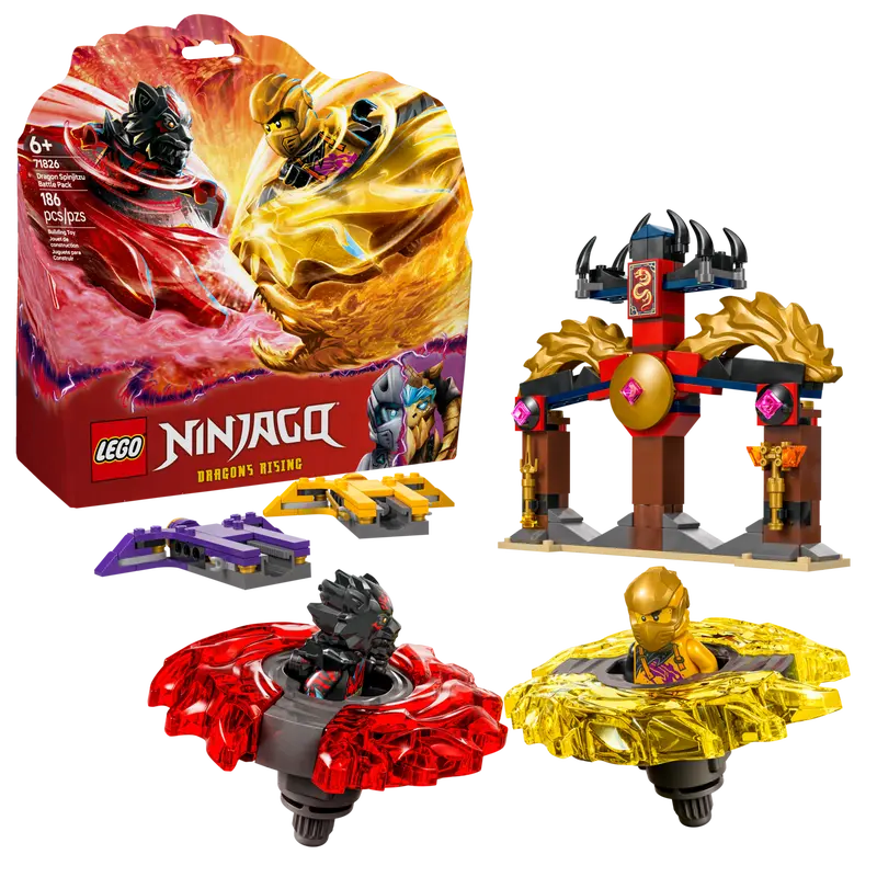 Lego Ninjago 71826 Bojni paket Zmajski Spinjitzu