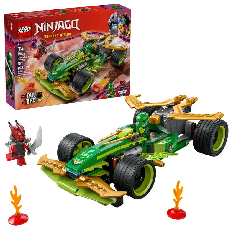 Lego Ninjago 71828 Lloydov dirkalni avtomobil na poteg