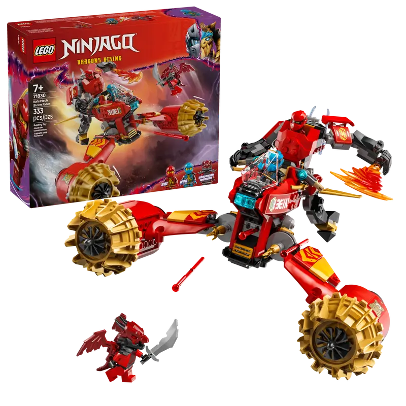 Lego Ninjago 71830 Kaijevo nevihtno robotsko vozilo