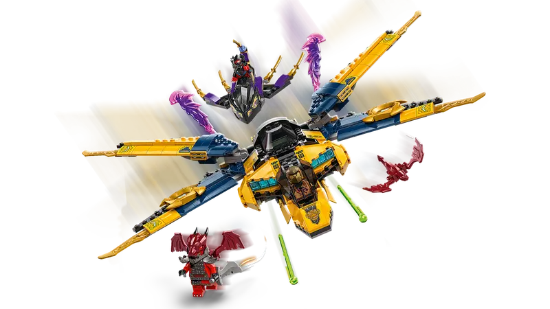 Lego Ninjago 71833 Rasov in Arinov super nevihtni reaktivec