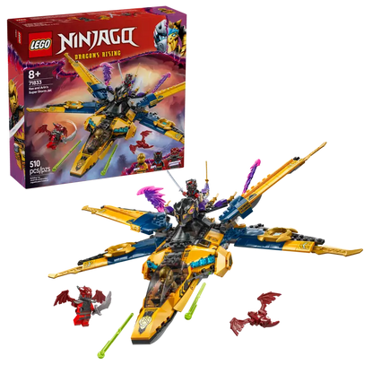 Lego Ninjago 71833 Rasov in Arinov super nevihtni reaktivec