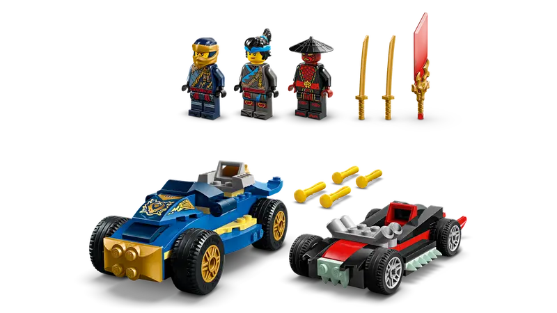 Lego Ninjago 71840 Avtomobilska dirka Rogue proti Drixu