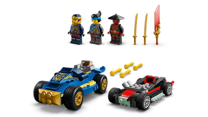 Lego Ninjago 71840 Avtomobilska dirka Rogue proti Drixu
