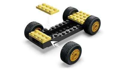 Lego Ninjago 71840 Avtomobilska dirka Rogue proti Drixu