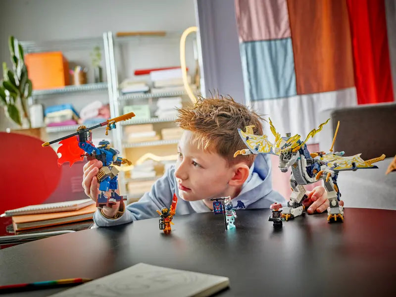 Lego Ninjago 71843 Rogue v robotskem oklepu jezdi zmaja