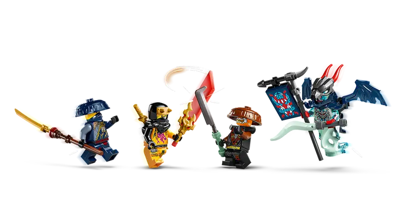 Lego Ninjago 71843 Rogue v robotskem oklepu jezdi zmaja