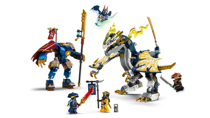 Lego Ninjago 71843 Rogue v robotskem oklepu jezdi zmaja
