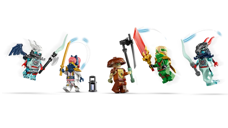 Lego Ninjago 71845 Lloydov reaktivni robotski oklep 2v1
