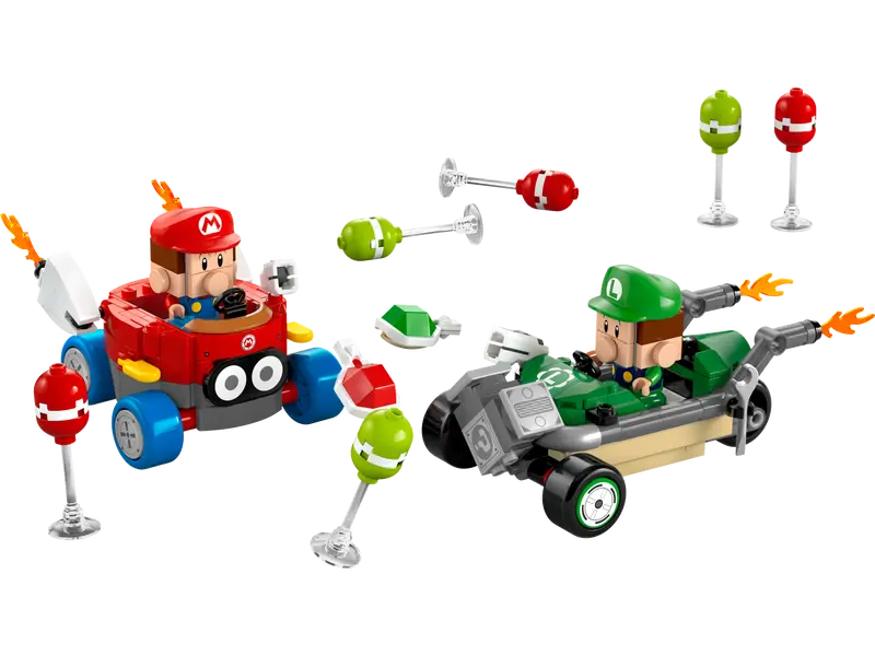Lego Super Mario 72034 Mario Kart – Baby Mario vs Baby Luigi