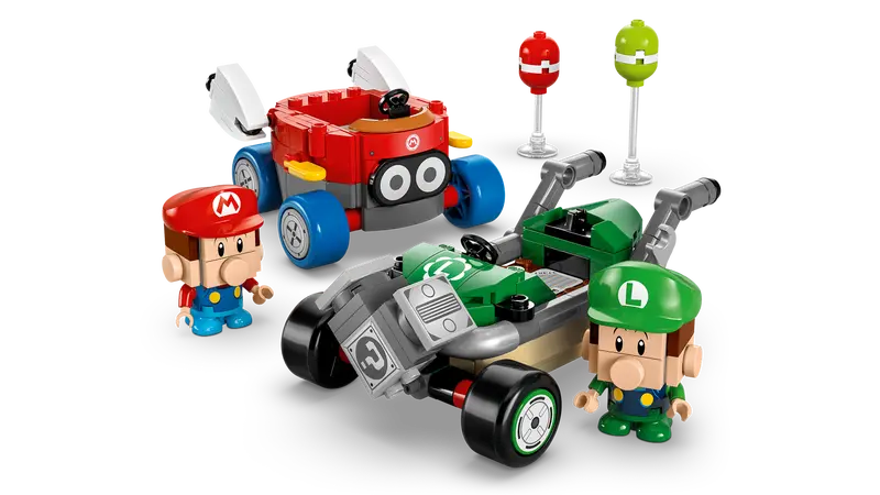Lego Super Mario 72034 Mario Kart – Baby Mario vs Baby Luigi
