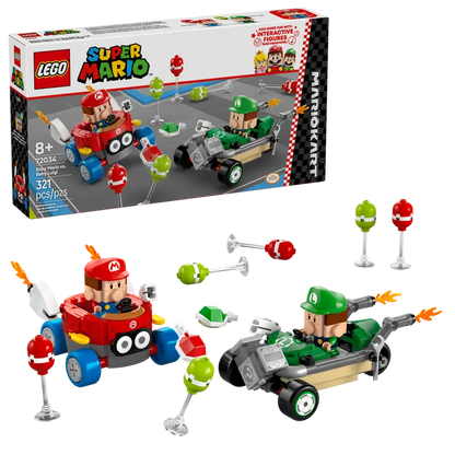 Lego Super Mario 72034 Mario Kart – Baby Mario vs Baby Luigi