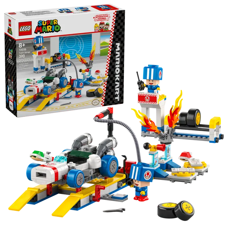 Lego Super Mario 72035 Mario Kart – Toad's garage