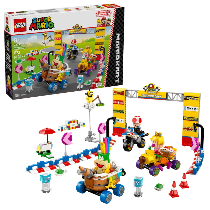Lego Super Mario 72036 Mario Kart – Baby Peach in Grand Prix