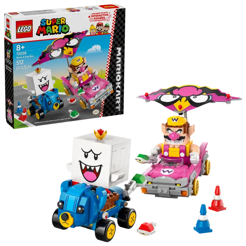 Lego Super Mario 72038 Mario Kart – Wario & King Boo