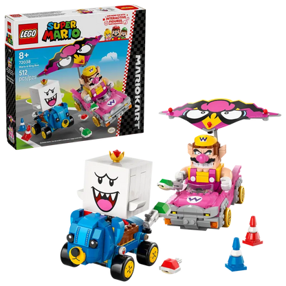 Lego Super Mario 72038 Mario Kart – Wario & King Boo