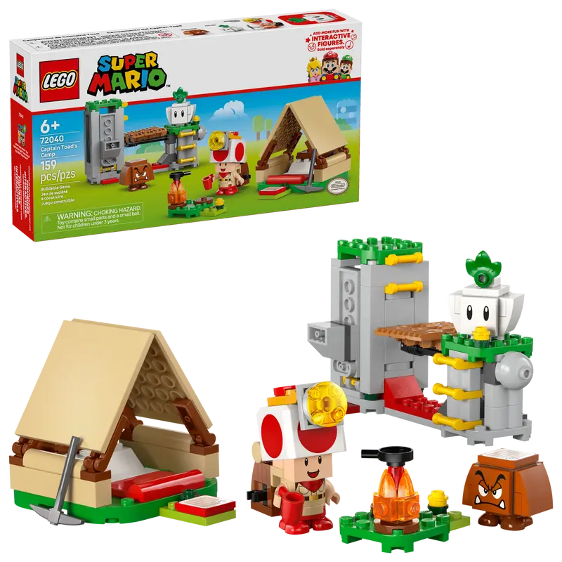 Lego Super Mario 72040 Captain Toad's Camp