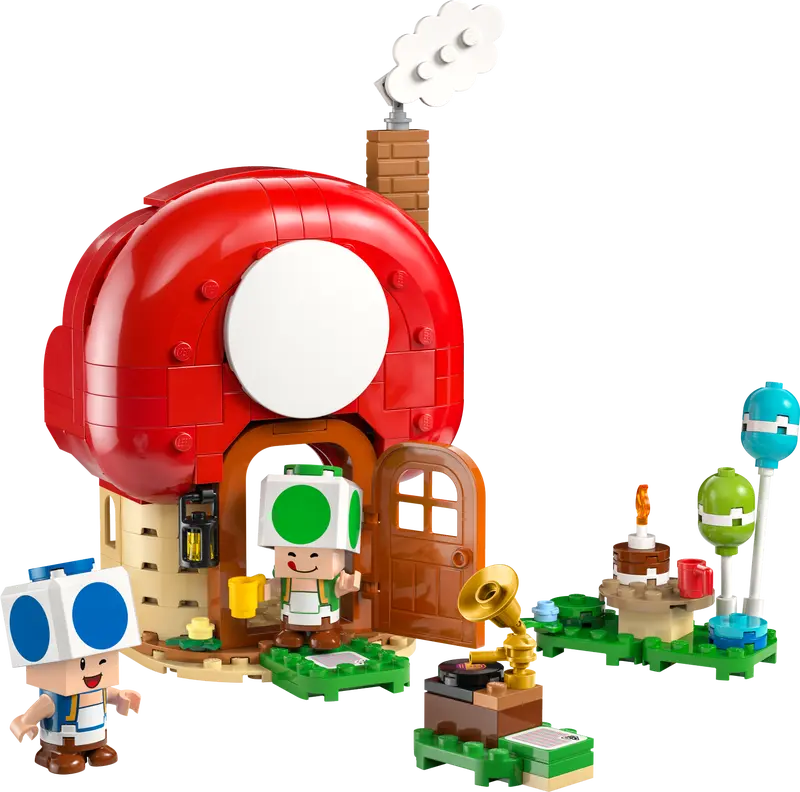 Lego Super Mario 72041 Party at Toad's House