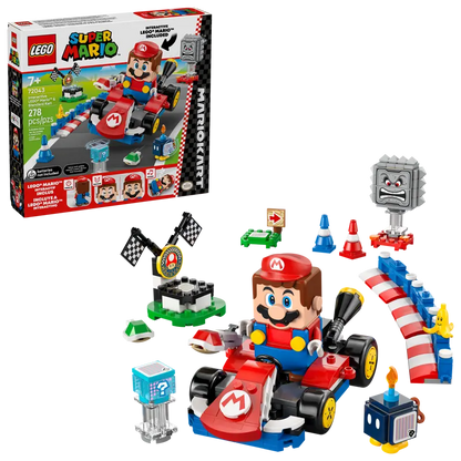 Lego Super Mario 72043 Mario Kart – Interaktivni LEGO Mario & Standard Kart